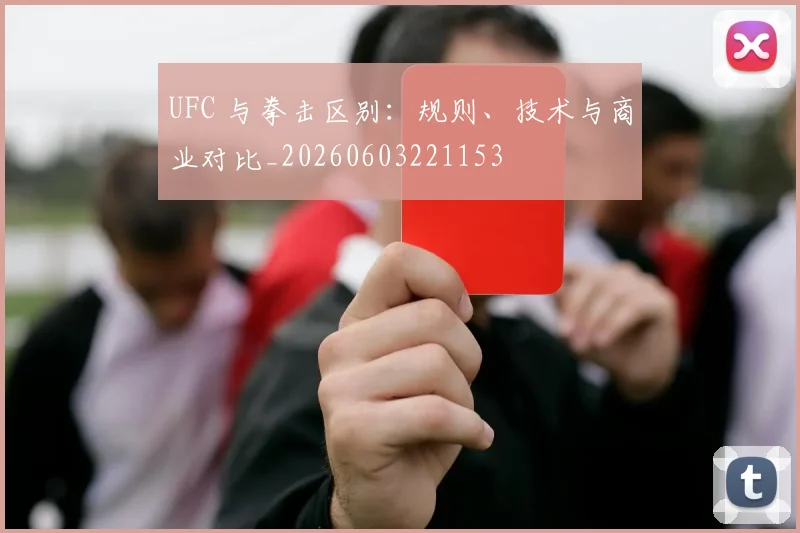 UFC 与拳击区别：规则、技术与商业对比_20260603221153
